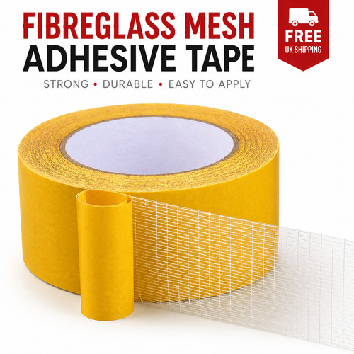 Fiberglass mesh repair tape - fiberglass,