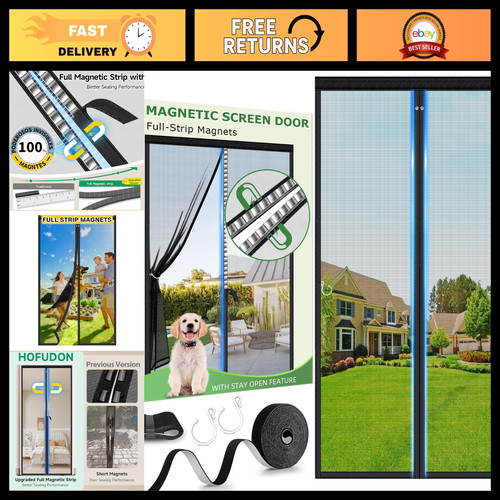 Magnetic fly screen - magnetic, no