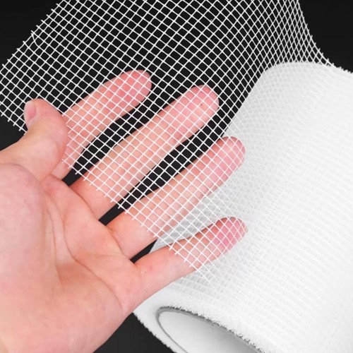 White fibreglass plaster - plaster, tape