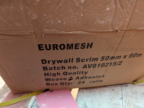 Euro mesh scrim tape box - euro, of