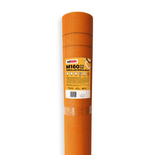 Fibreglass render mesh orange